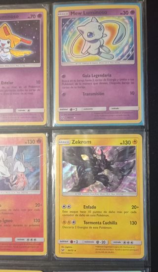 Pokémon Leyendas Luminosas Shiny Holo