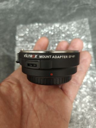 Viltrox EF-M1 Adaptador M43 a objetivo Canon
