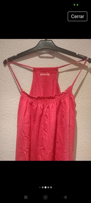 Camiseta rojo cereza pimkie