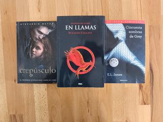 Lote de 3 libros Género- Juvenil y Adultos