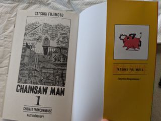 Chainsaw Man 1 francés