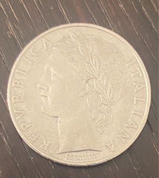 100 Lire Italia 1958