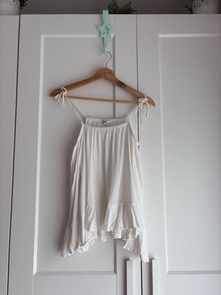 Blusa blanca tirantes