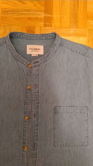 Camisa Vaquera Pull And Bear - Talla S