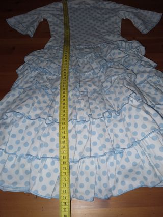 Traje flamenca niña 2 años lunares