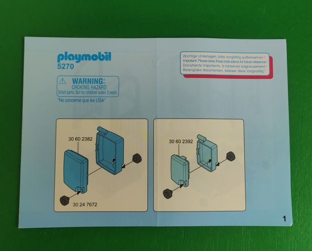 Playmobil 5270. Botones de hotel.