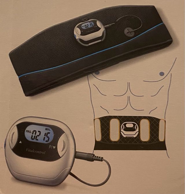 Vitalcontrol Cinturón Electroestimulador Abdominal