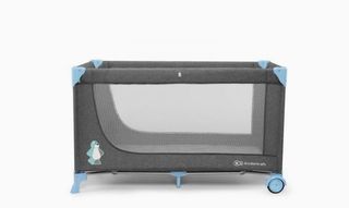 Cuna de viaje Kinderkraft Joy gris