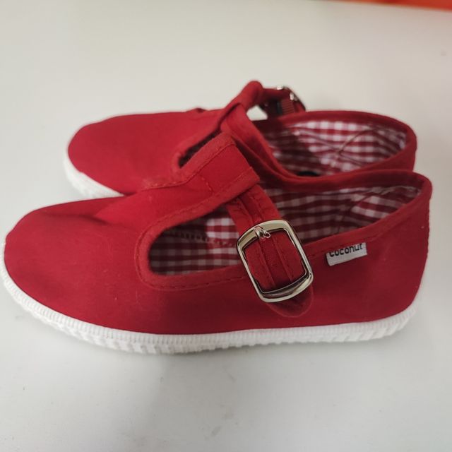 Zapatillas rojas -talla 27