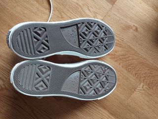 Botas Converse blancas plataforma - Talla 38