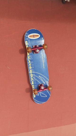 Skateboard con FUNDA PORTATIL o mochila 