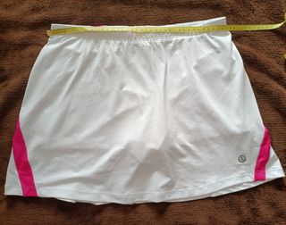 Falda de deporte -short Björn Borg M blanca talla