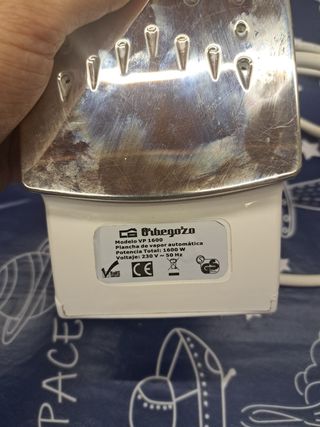 Plancha orbegozo VP 1600W