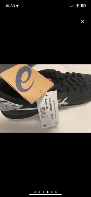 Zapatilla padel/tenis asics