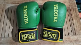 Guantes boxeo Tagoya 12oz - Verdes