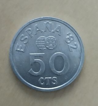 Lote 7 monedas Juan Carlos I del Mundial 82