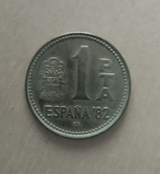 Lote 7 monedas Juan Carlos I del Mundial 82