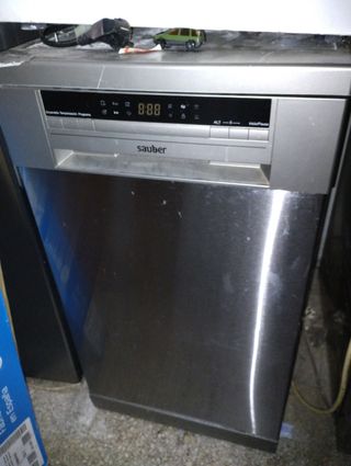 Lavavajillas Sauber - Acero inoxidable