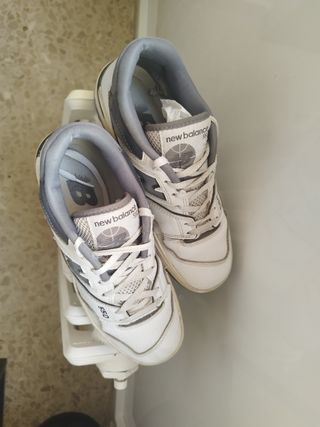 New Balance 550 - Zapatillas blancas y grises