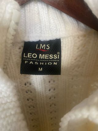 Jersey chico blanco - talla M