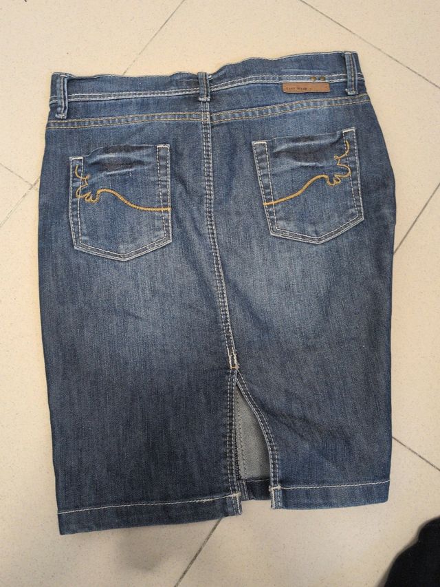 Falda vaquera easy wear talla 38