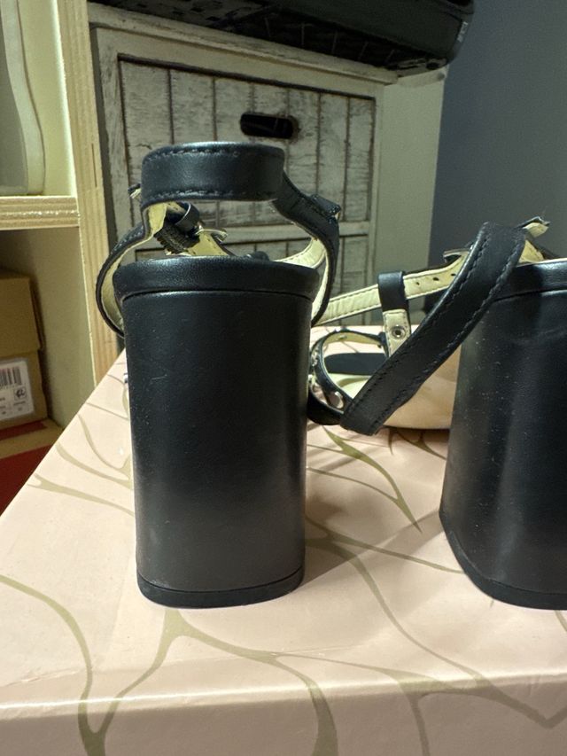 Sandali Nine West neri ecopelle 36