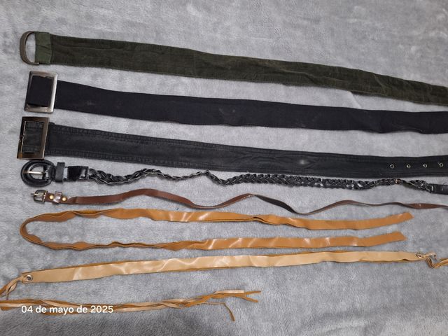 Cinturones a 0'50€