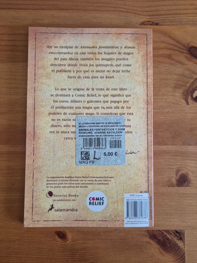 Animales fantásticos y dónde encontrarlos