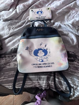 Mochila Azul Mafalda