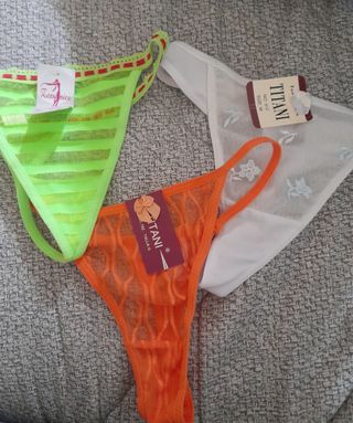 3 tangas nuevas SexyNice & Titani -talla 5