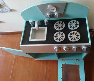 COCINA JUGUETE MADERA PARA NIÑ@S BUEN ESTADO
