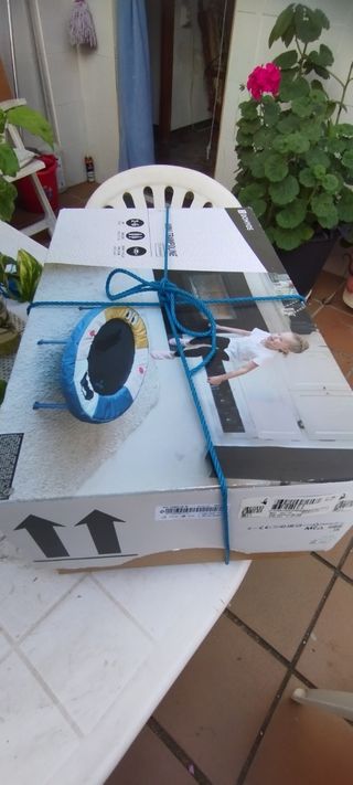 Cama elástica infantil