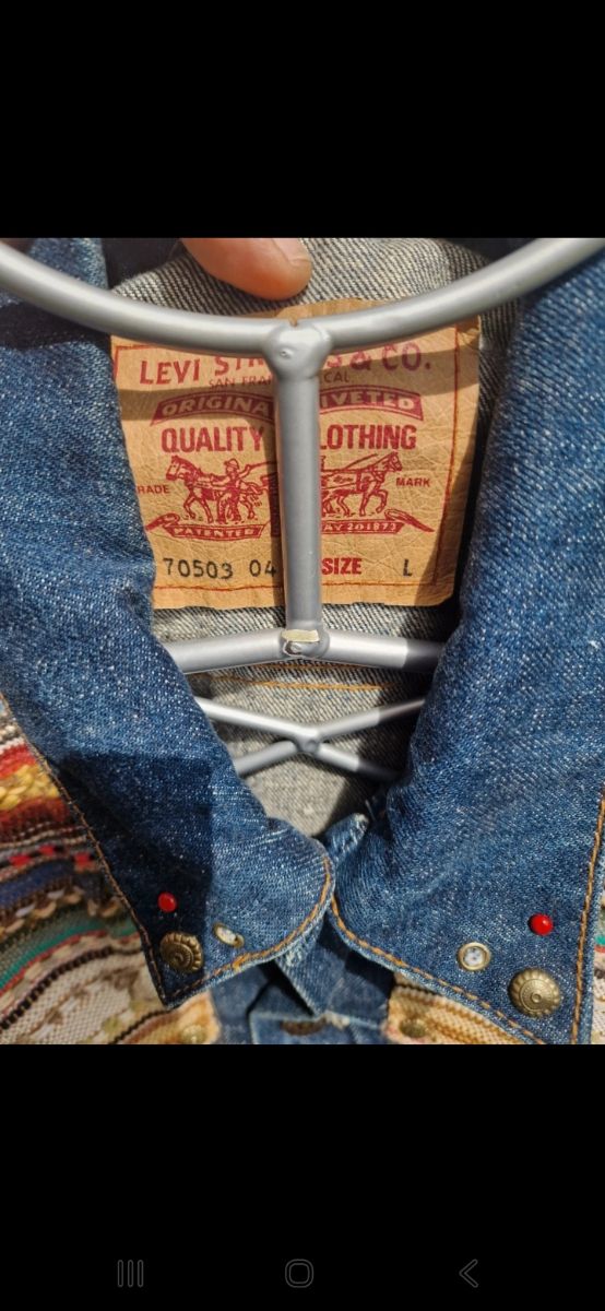 Chaqueta Levi's  trucker ethnic