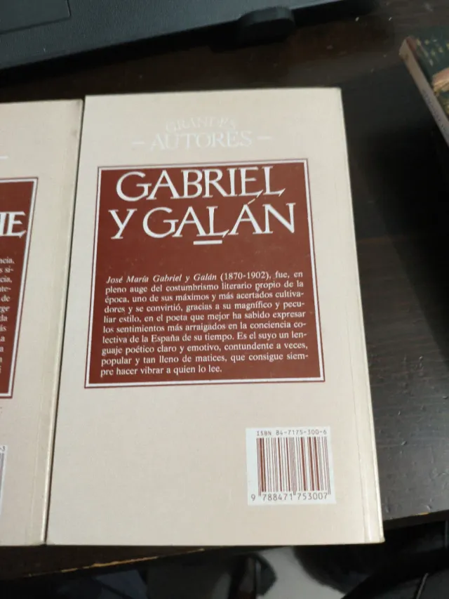 3 libros Colección Grandes Autores