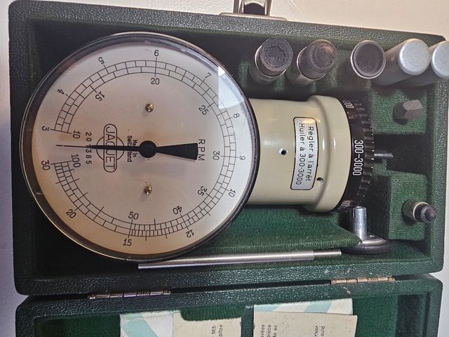 Tachimetro svizzero vintage Jacquet