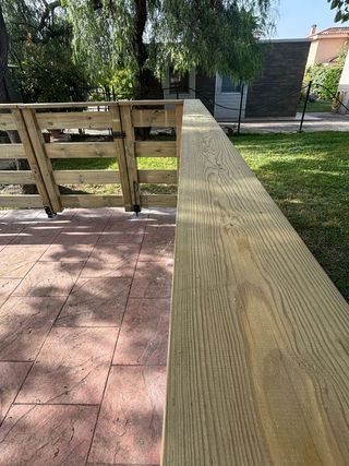 Carpintería madera exterior. Pérgolas a medida