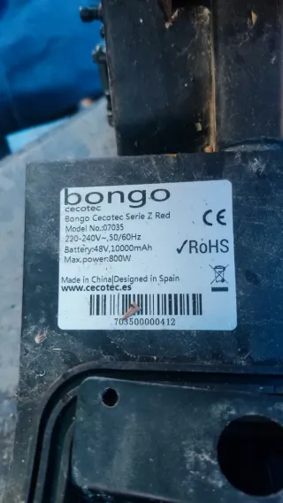 Patinete cecotec bongo Z Red