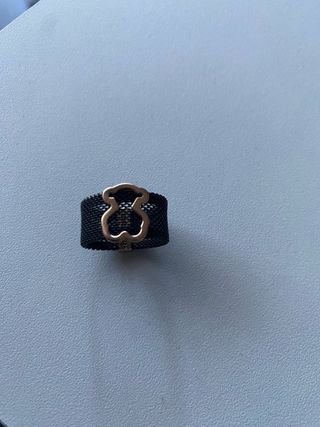 Anillo tous plata vermeil