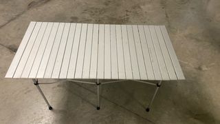 mesa enrollable camping