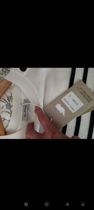 Jersey de rayas mujer