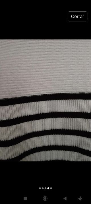 Jersey de rayas mujer
