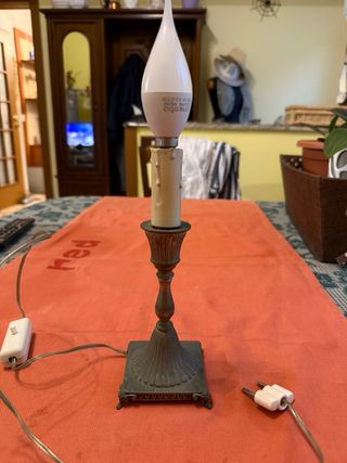 Bajour vintage antico comodino  funzionante 
