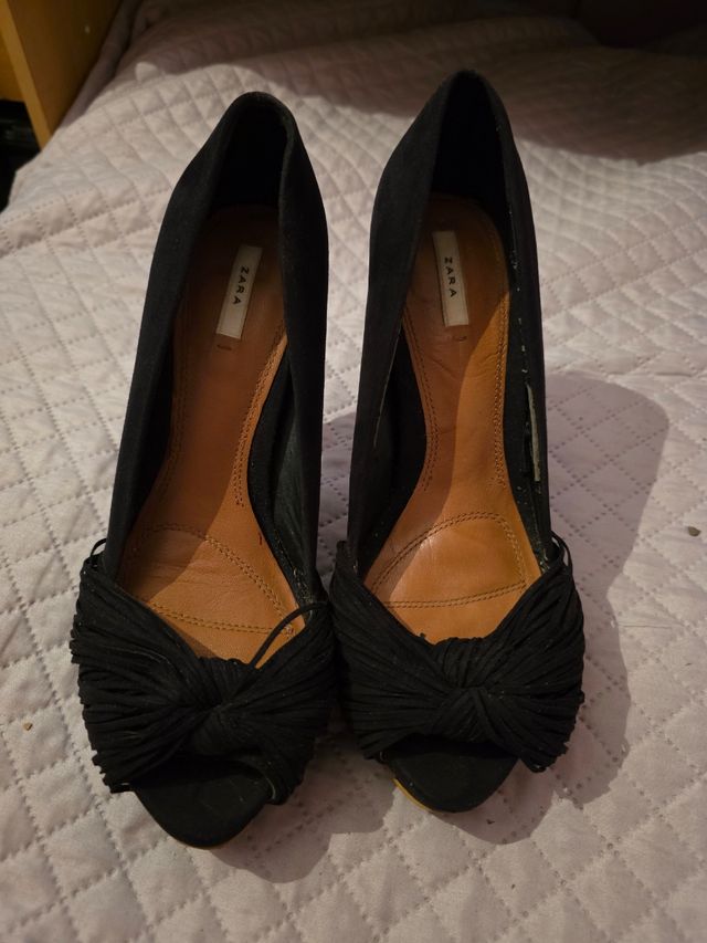 Tacones negros Zara - Talla 38