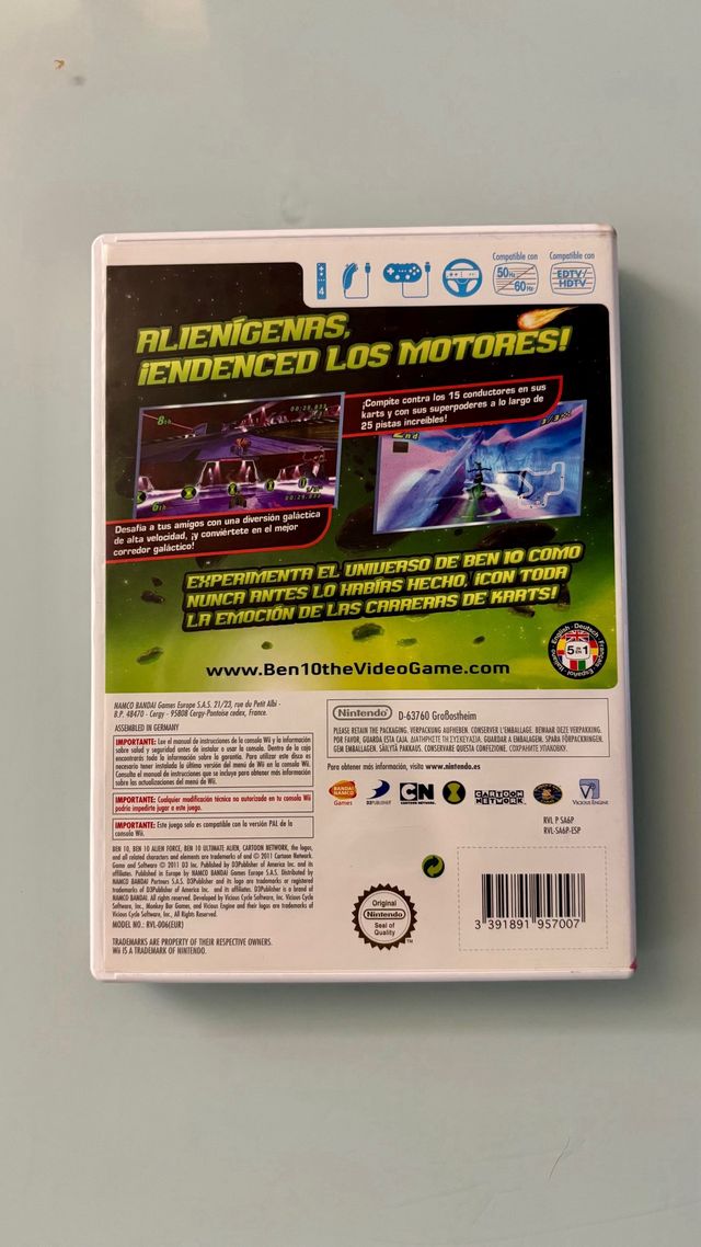 Ben 10 Galactic Racing - Wii