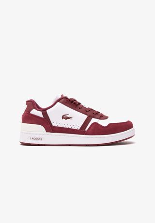 Zapatillas Lacoste Blanc Bordeaux
