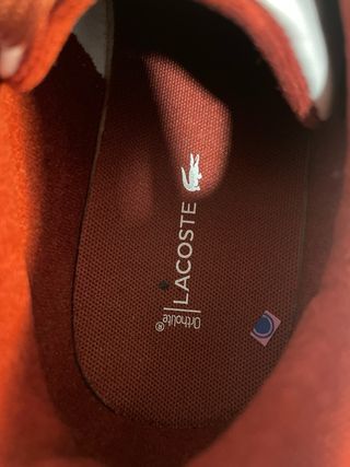 Zapatillas Lacoste Blanc Bordeaux