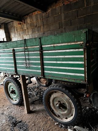 Remolque antiguo