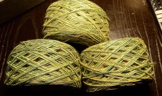 Gomitoli melange verde