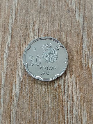50 pesetas 1990 Expo 92 SC