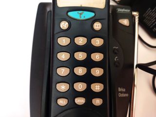 Teléfono inalámbrico azul. Modelo Brisa Océano